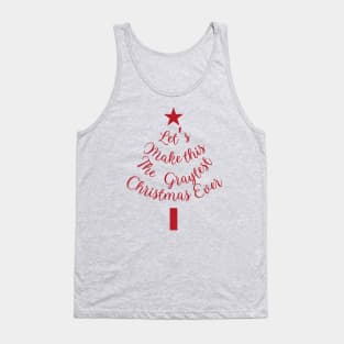 Customized Christmas Tank Top